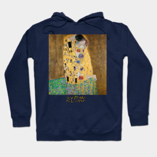 The Kiss by Gustav Klimt Art Collection Wearable Hoodie