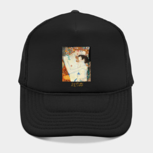 Gustav Klimt Mother and Child Art Nouveau Painting Hat