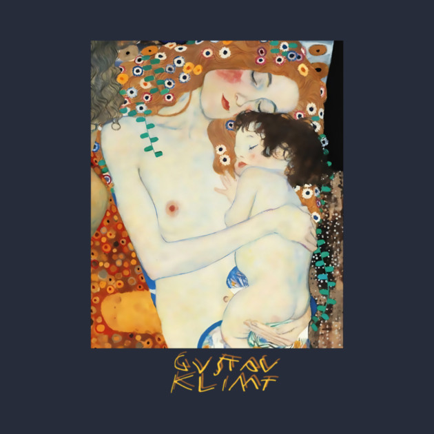 Gustav Klimt Mother and Child Art Nouveau Painting by Art2Wear