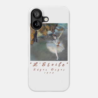 Edgar Degas - The Star (Dancer on Stage) Painting Phone Case