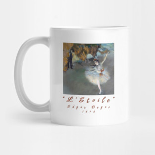Edgar Degas - The Star (Dancer on Stage) Painting Mug