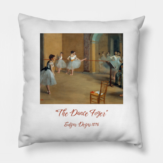 Edgar Degas Dance Foyer at the Opera Artwork Pillow by Art2Wear