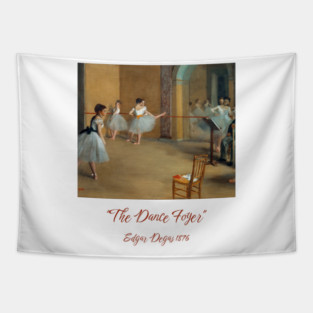 Edgar Degas Dance Foyer at the Opera Artwork Tapestry