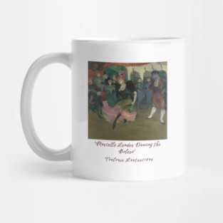 Henri de Toulouse-Lautrec Art, Marcelle Lender Dancing Mug