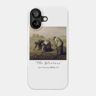 Jean-François Millet The Gleaners Artwork Design Phone Case
