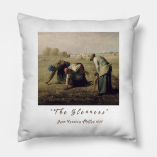Jean-François Millet The Gleaners Artwork Design Pillow