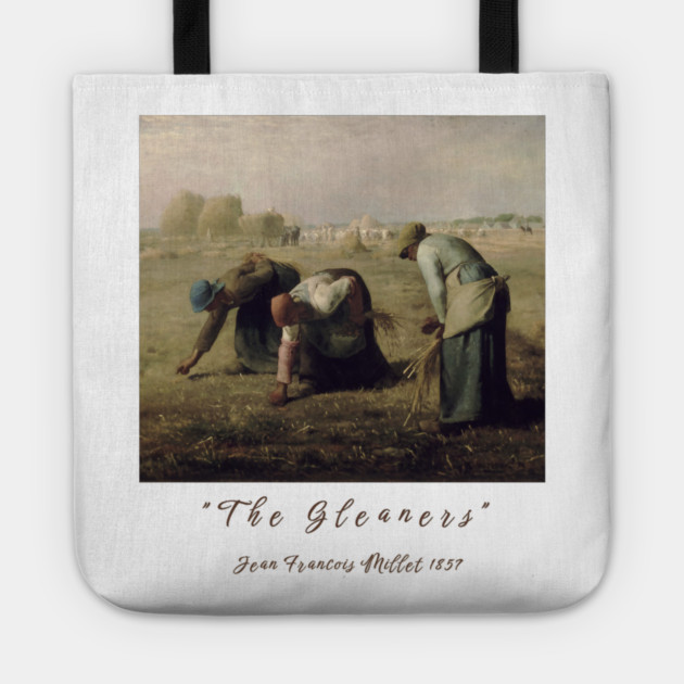 Jean-François Millet The Gleaners Artwork Design Tote by Art2Wear