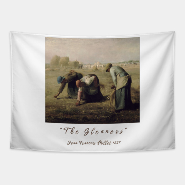 Jean-François Millet The Gleaners Artwork Design Tapestry by Art2Wear