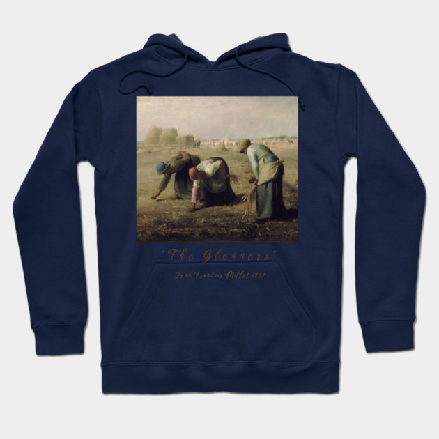 Jean-François Millet The Gleaners Artwork Design Hoodie by Art2Wear