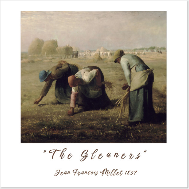 Jean-François Millet The Gleaners Artwork Design Wall Art by Art2Wear