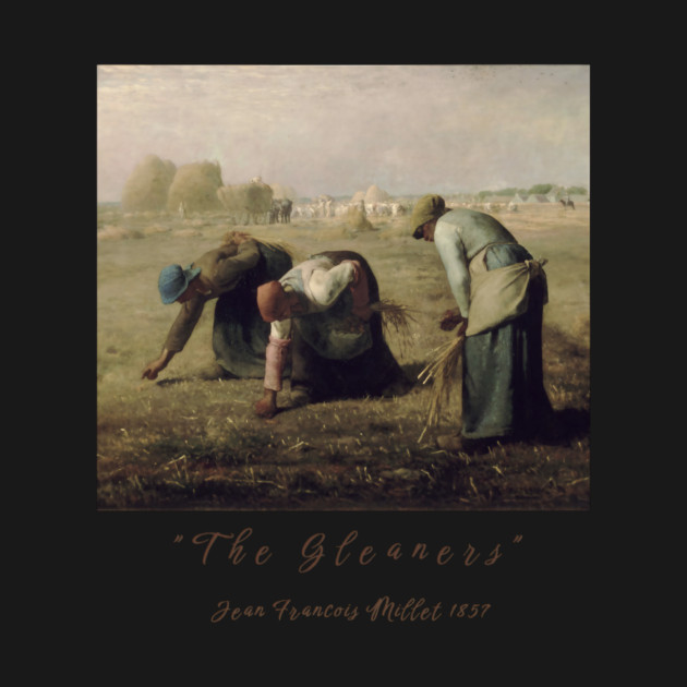 Jean-François Millet The Gleaners Artwork Design by Art2Wear
