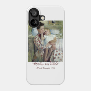 Mother and Child - Mary Cassatt Painting Classic Phone Case