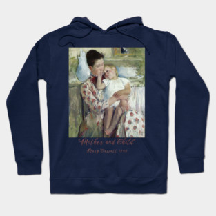 Mother and Child - Mary Cassatt Painting Classic Hoodie