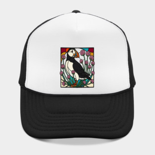 Atlantic Puffin Coastal Nature Design Hat