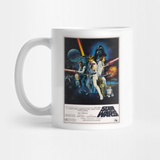 Vintage Star Wars Poster Mug