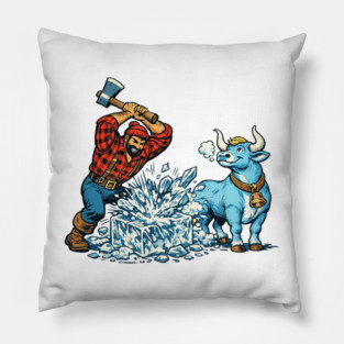 Funny Anti ICE, Anti Trump Pillow