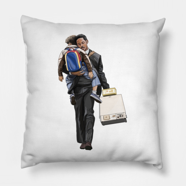 The Pursuit of Happyness: Dad Pillow by 51Deesigns
