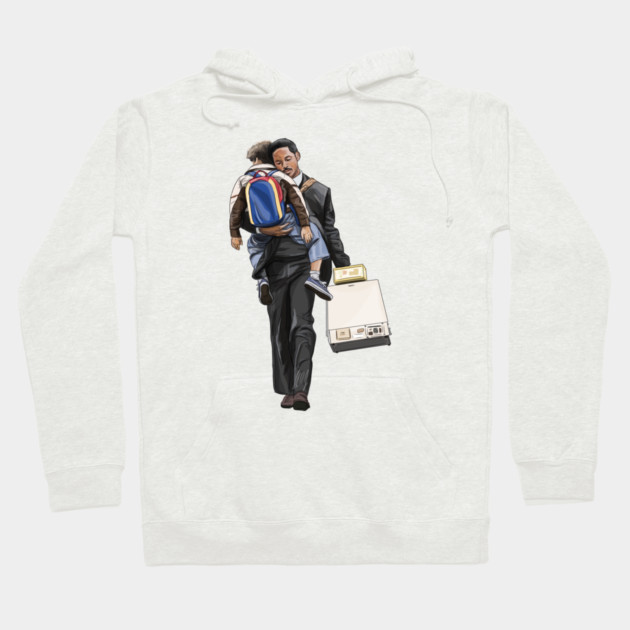 The Pursuit of Happyness: Dad Hoodie by 51Deesigns