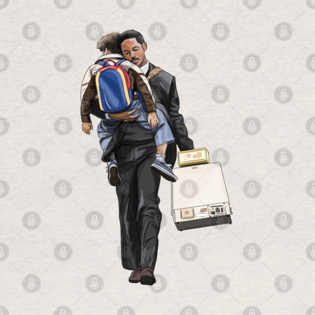 The Pursuit of Happyness: Dad by 51Deesigns