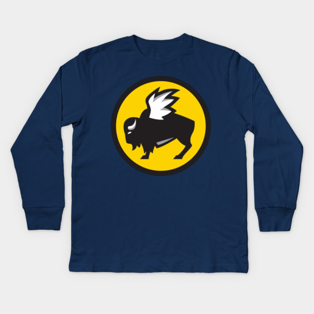 Buffalo Wild Wings Kids Long Sleeve T-Shirt by James Bates