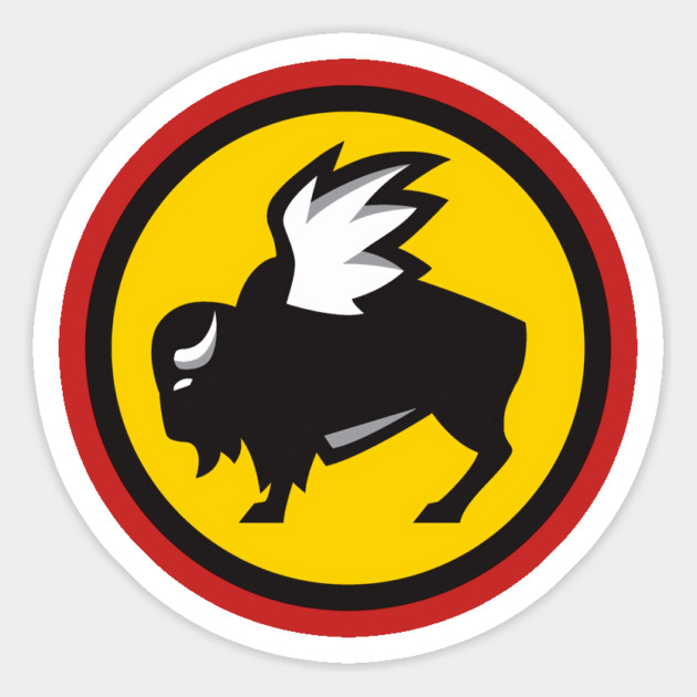 Buffalo Wild Wings Magnet by James Bates