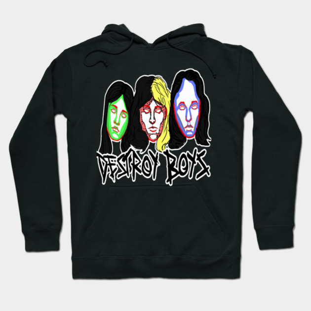Destroy Boys Band Hoodie by Ink Lines