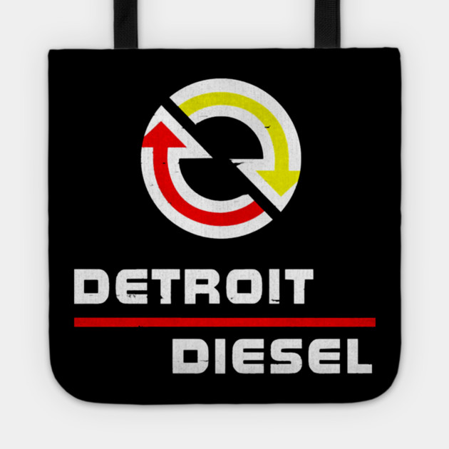 Detroits Diesel Tote by Ink Lines