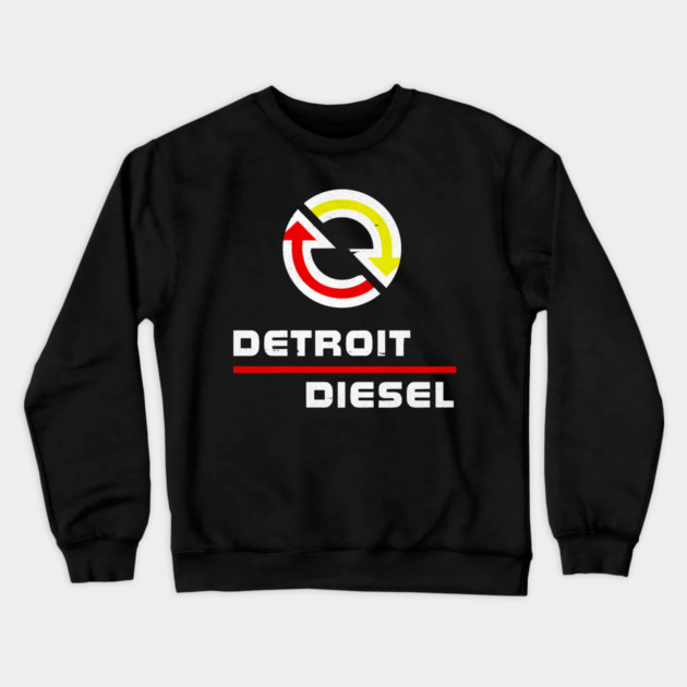 Detroits Diesel Crewneck Sweatshirt by Ink Lines