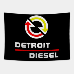 Detroits Diesel Tapestry