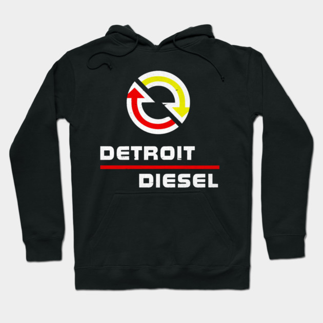 Detroits Diesel Hoodie by Ink Lines