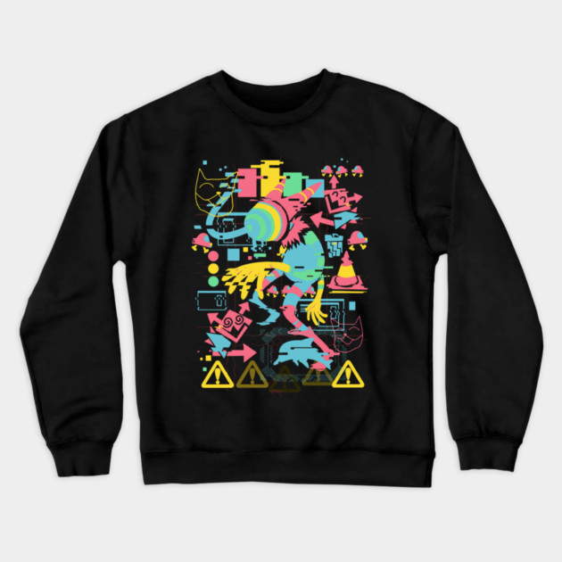 Deltarunes Disruption Crewneck Sweatshirt by Ink Lines