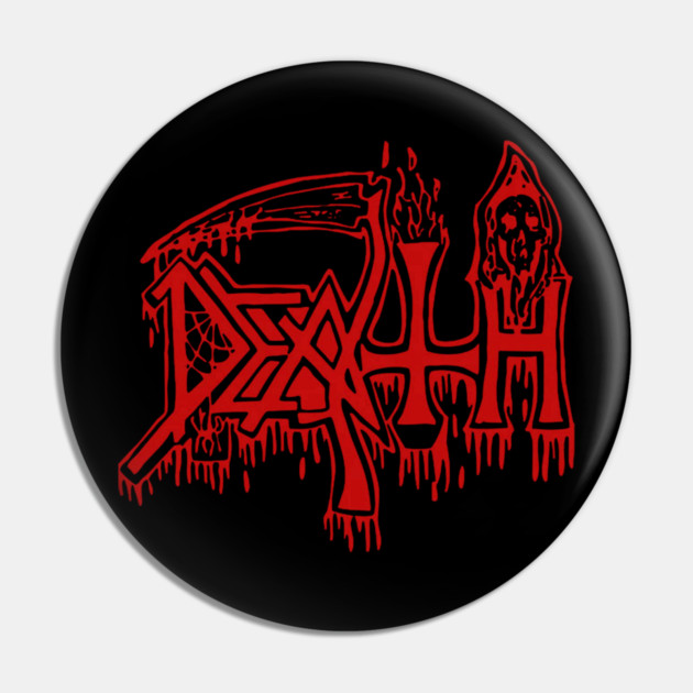 Death Band Pin by Ink Lines