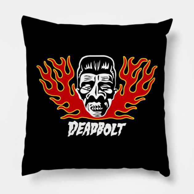 Deadbolt Gorgeous Trend Pillow by Ink Lines