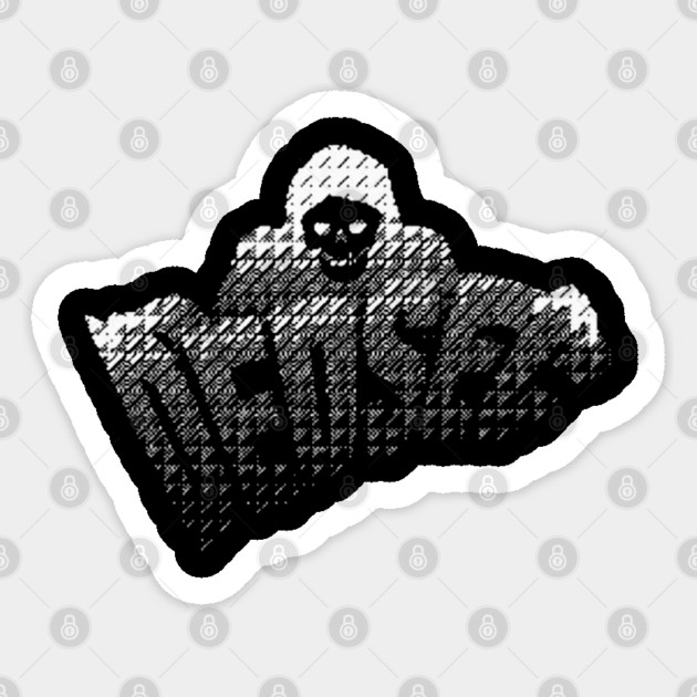 Dedsec Reaper Logo Sticker by Ink Lines