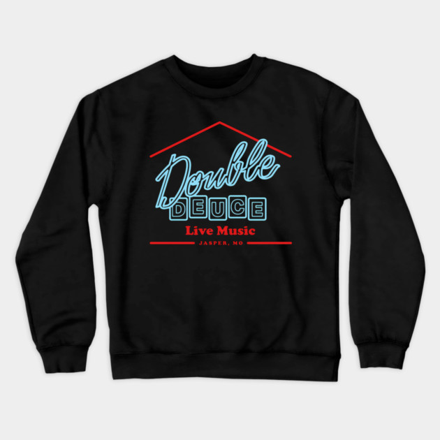 Double-Deuce Crewneck Sweatshirt by Ink Lines