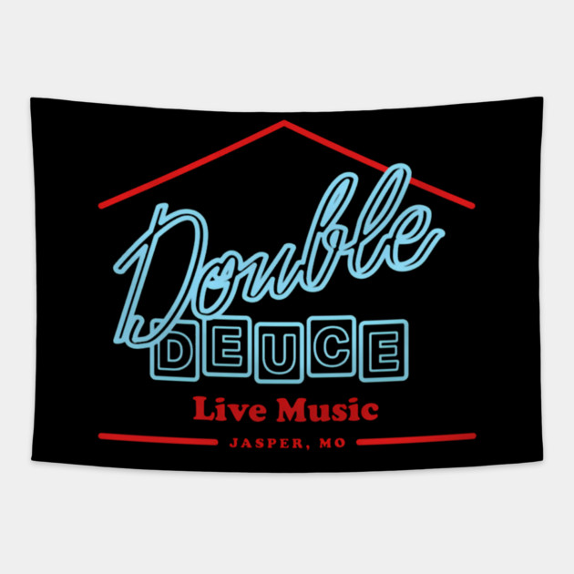 Double-Deuce Tapestry by Ink Lines