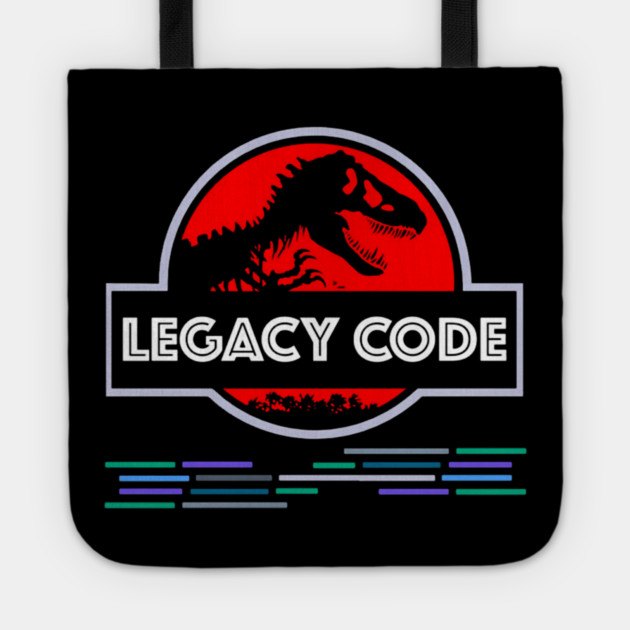 Developer Legacy Code Tote by Ink Lines