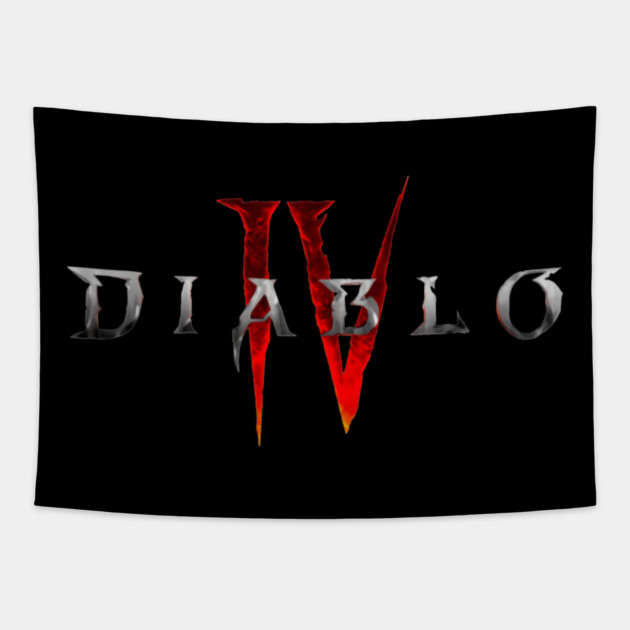 Diablos 4 Tapestry by Ink Lines