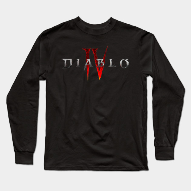 Diablos 4 Long Sleeve T-Shirt by Ink Lines