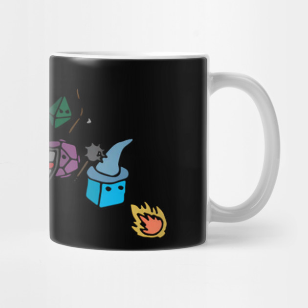 Dice Party Sketch by Ink Lines