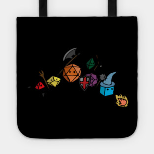 Dice Party Sketch Tote
