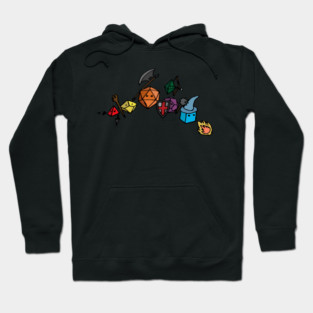 Dice Party Sketch Hoodie