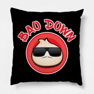 Dim Sum Bao Bun Funny Asian Food Pillow