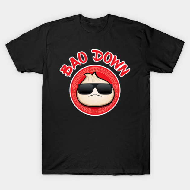 Dim Sum Bao Bun Funny Asian Food T-Shirt by Ink Lines