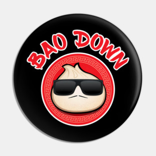 Dim Sum Bao Bun Funny Asian Food Pin