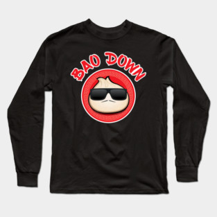 Dim Sum Bao Bun Funny Asian Food Long Sleeve T-Shirt