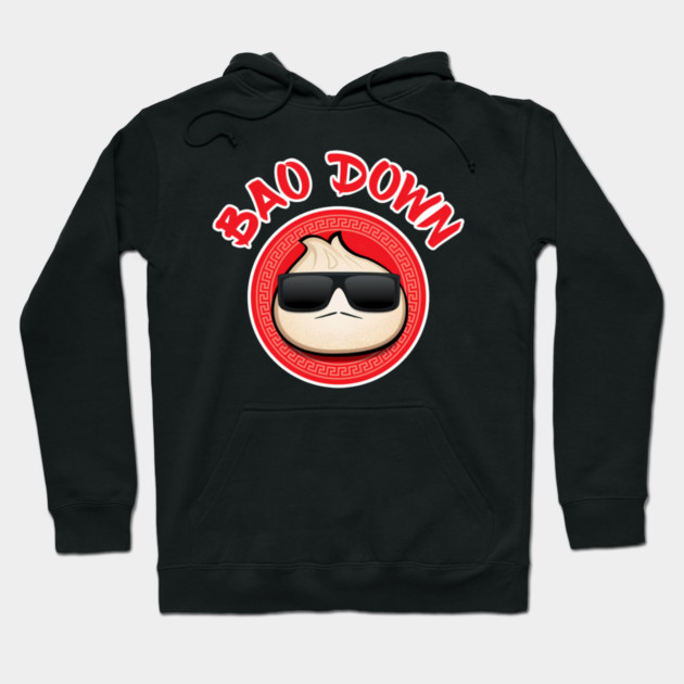 Dim Sum Bao Bun Funny Asian Food Hoodie by Ink Lines