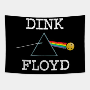 Dink Floyds Funny Pickleball Tapestry