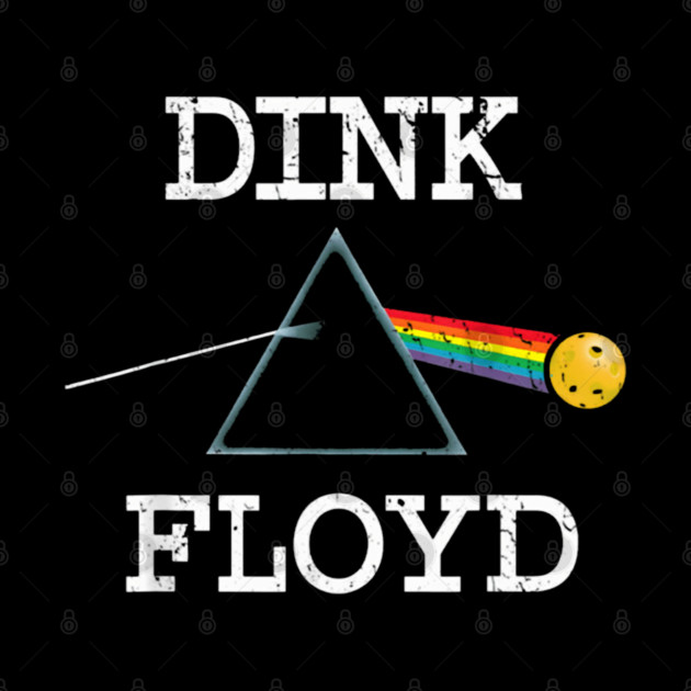 Dink Floyds Funny Pickleball by Ink Lines