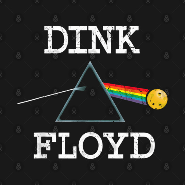 Dink Floyds Funny Pickleball by Ink Lines